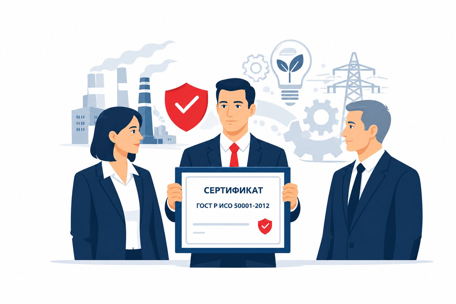 Оформление сертификата ГОСТ Р ИСО 50001-2012 в Петропавловске-Камчатском и по всему Камчатскому краю
